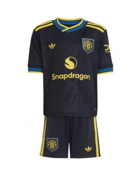 Manchester United Dječji Rezervni Dres kompleti 2025-26 Kratak Rukavima (+ kratke hlače)